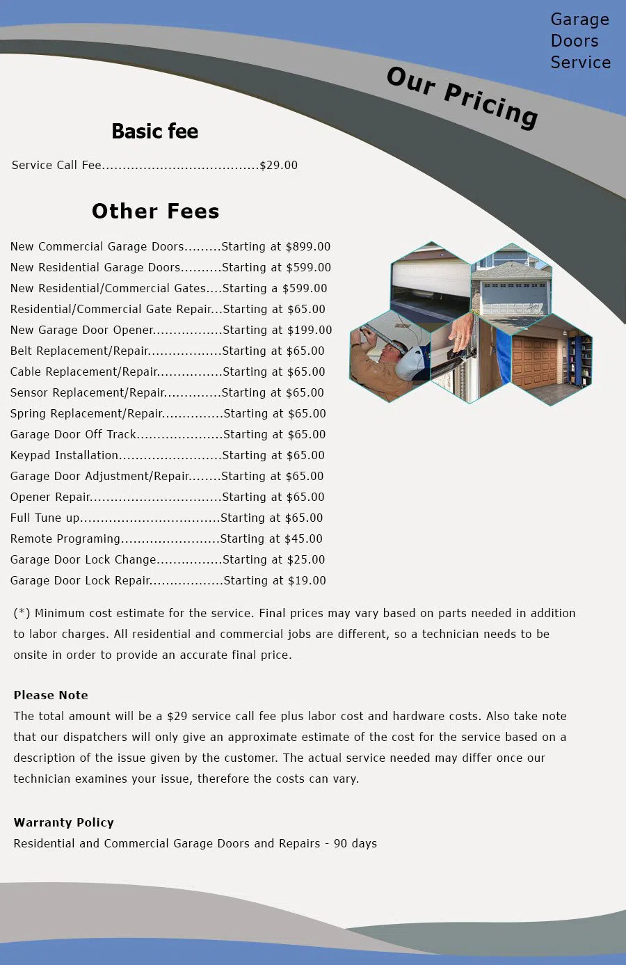 Security Garage Doors Seattle, WA 206-900-8831